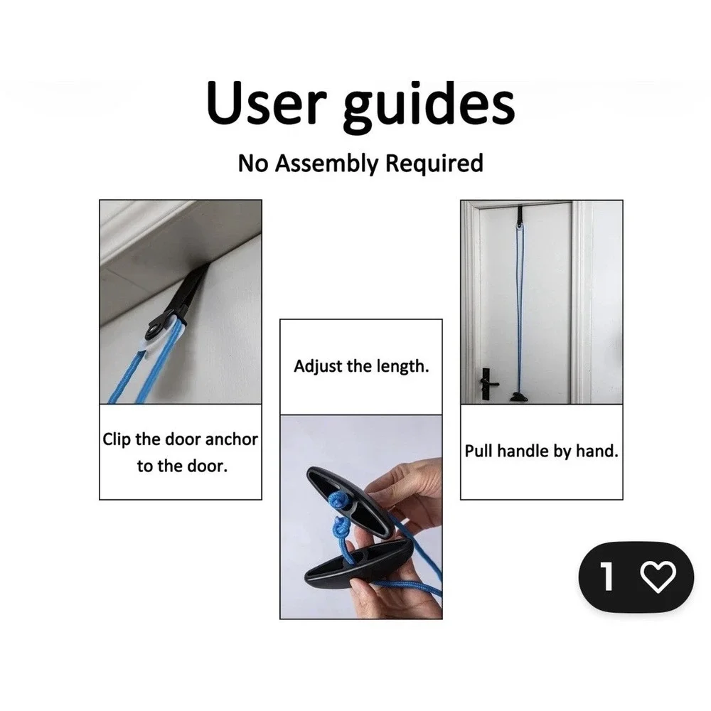 Shoulder Pulley for Physical Therapy, Pulleys Metal Bracket,Pulley Over the Door